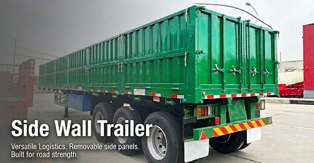 PATEC sidewall trailer 