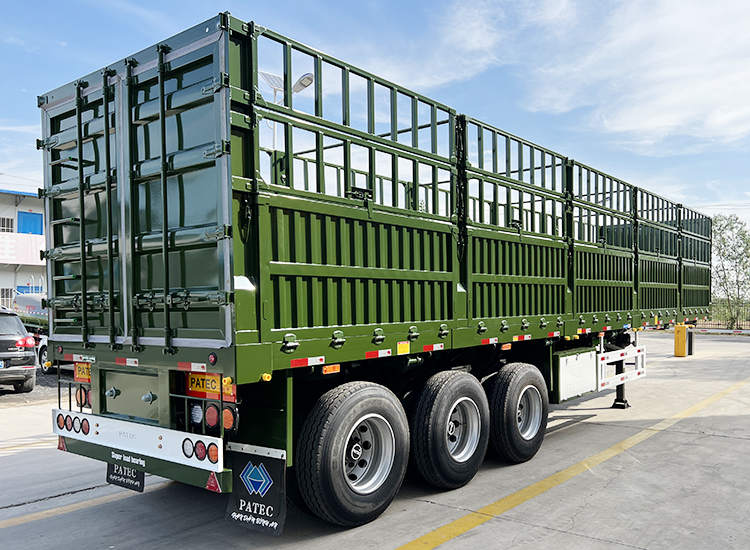 3 Axle Fence Cargo Trailer | Animal Transport Trailers for Sale 