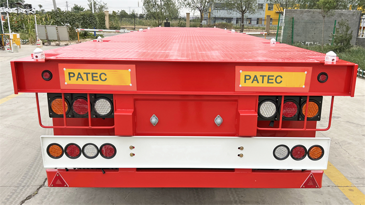 12.5m Tri Axle Flatbed Trailer for Sale in Kenya