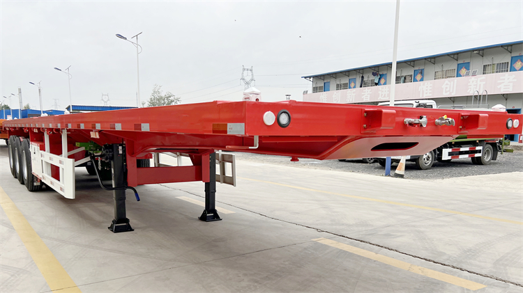 12.5m Tri Axle Flatbed Trailer for Sale in Kenya