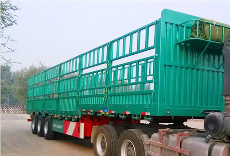 China Tri Axle Stake Semi Trailer for Sale