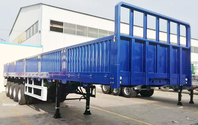 3 Axle Side Wall Semi Trailer for Sale Price 