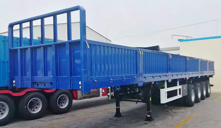 3 Axle Side Wall Semi Trailer for Sale Price 