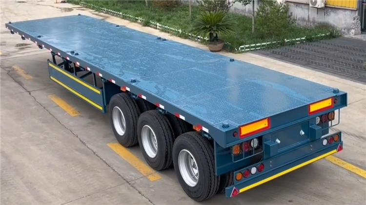 PATEC 3 Axle 40 foot Flatbed Semi Trailer for Sale In Guyana