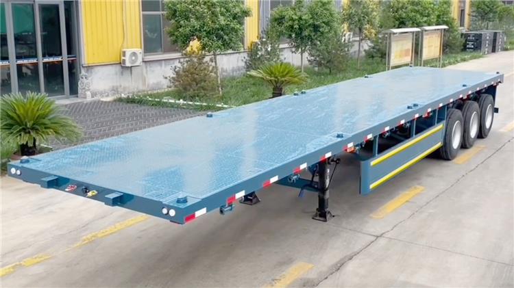 PATEC 3 Axle 40 foot Flatbed Semi Trailer for Sale In Guyana