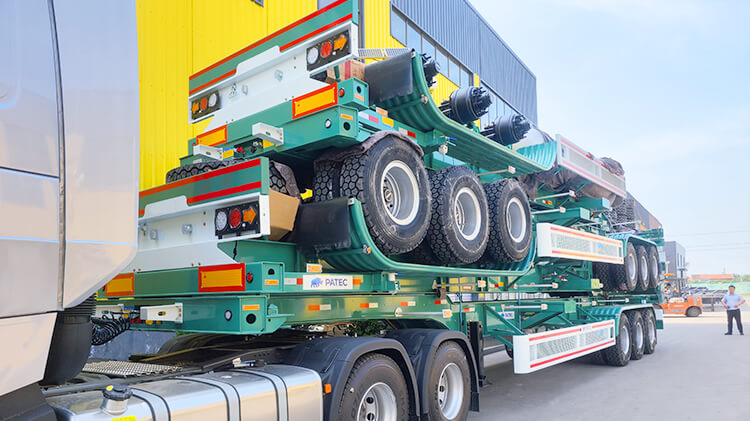 Patec 40 Shipping Container Chassis for Sale in Madagascar