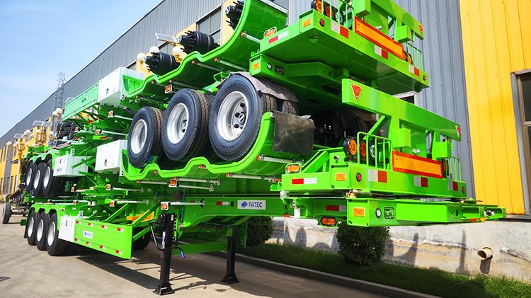 Buy Patec 12m Tri Axle Container Skeletal Trailer for Sale in Guam
