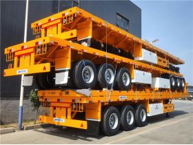Patec Tri Axle 40 Foot Flatbed Trailer